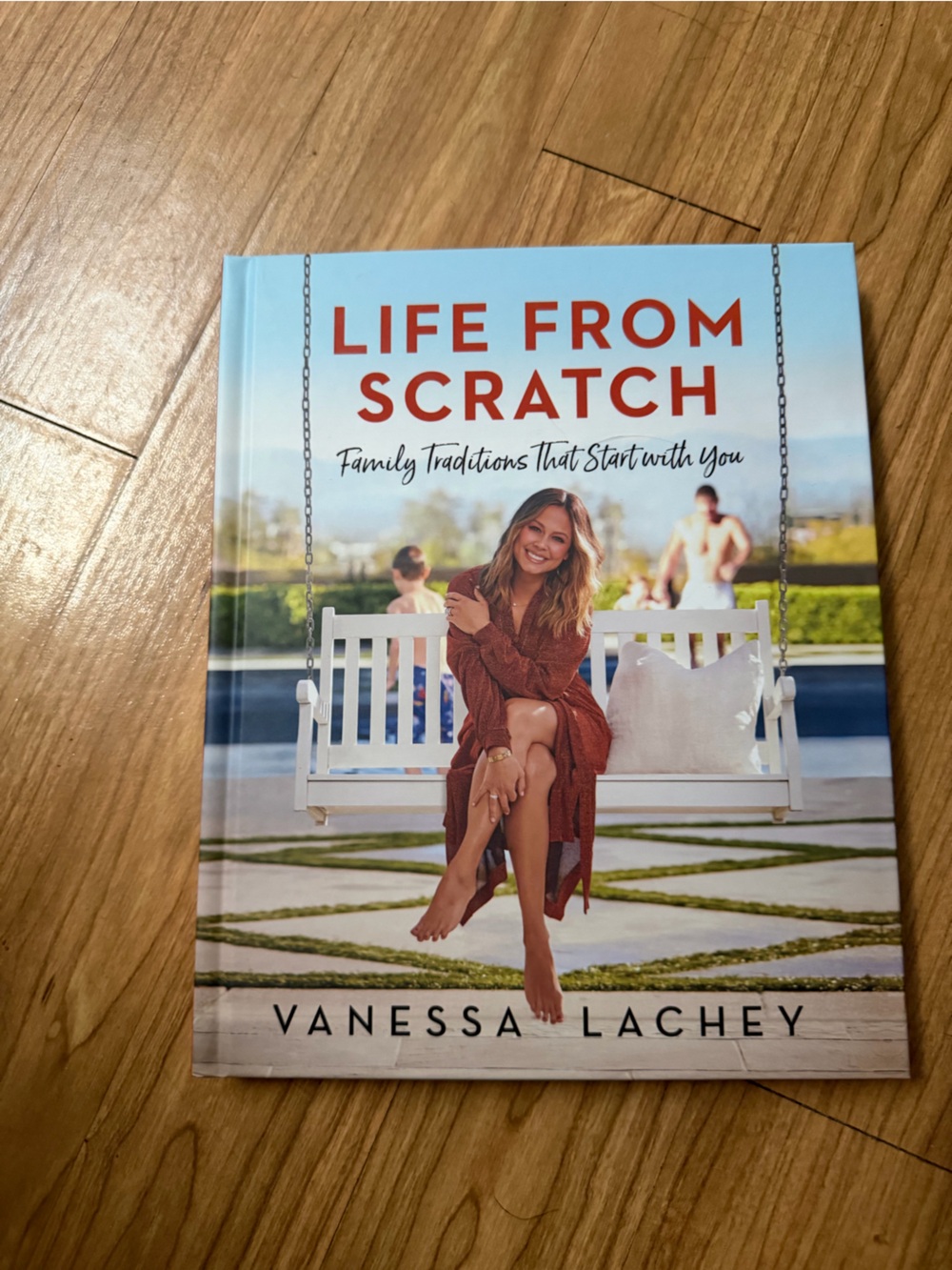 Life From Scratch book - Vanessa Lachey - White/Blue/Red cover